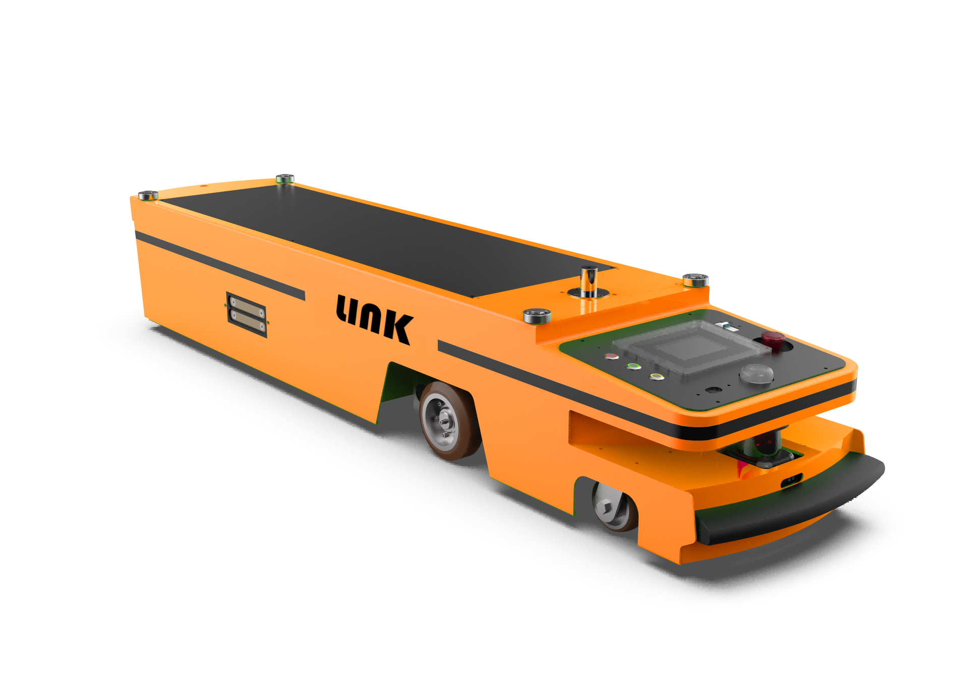二（èr）維碼潛伏牽引AGV小車1000KG 圖1