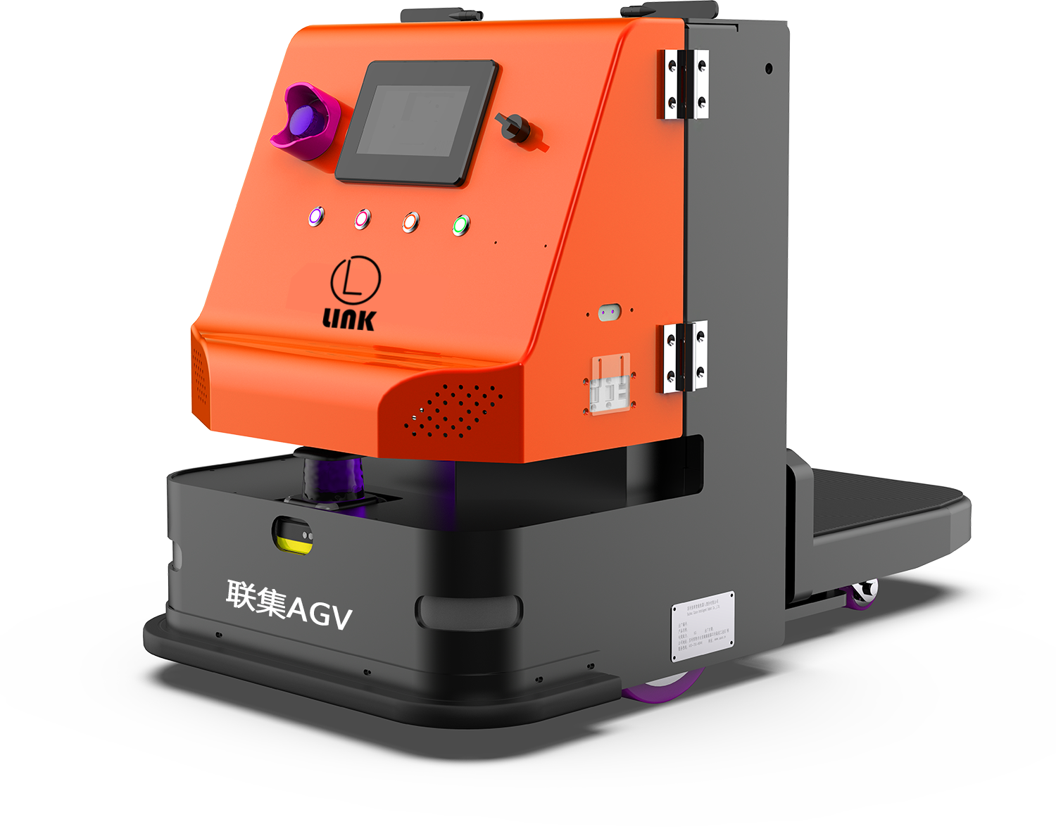 激光（guāng）Slam導航搬運式叉車（chē）AGV500KG 圖2